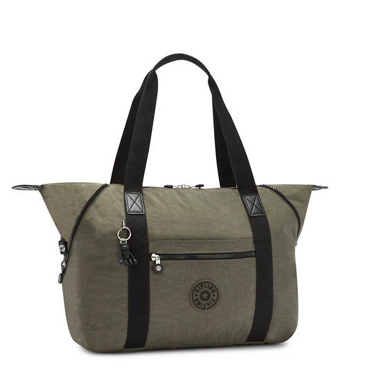 Kipling Art Medium Toteväska Gröna | SE 1757OK